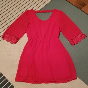 Charlotte Ruse Red Mini Dress
